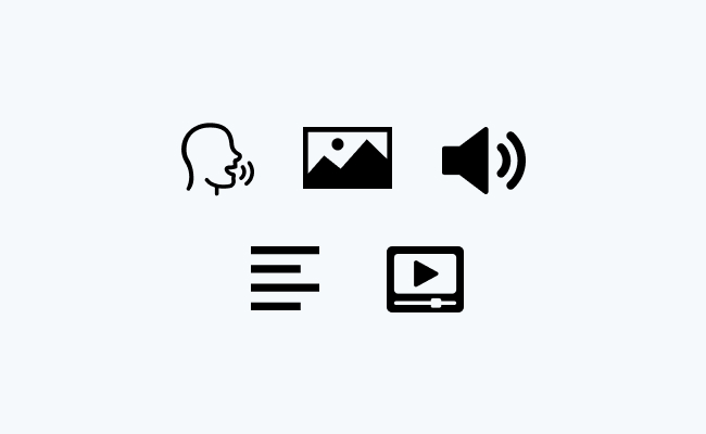 different output from voice apps